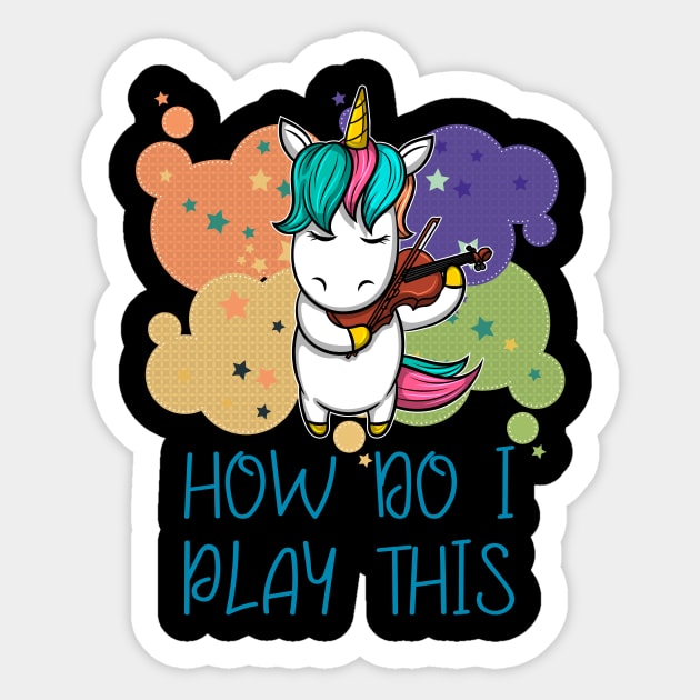 How do I play this Sticker by teweshirt